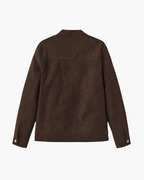 ESTATE VESTE DAIM CUIR