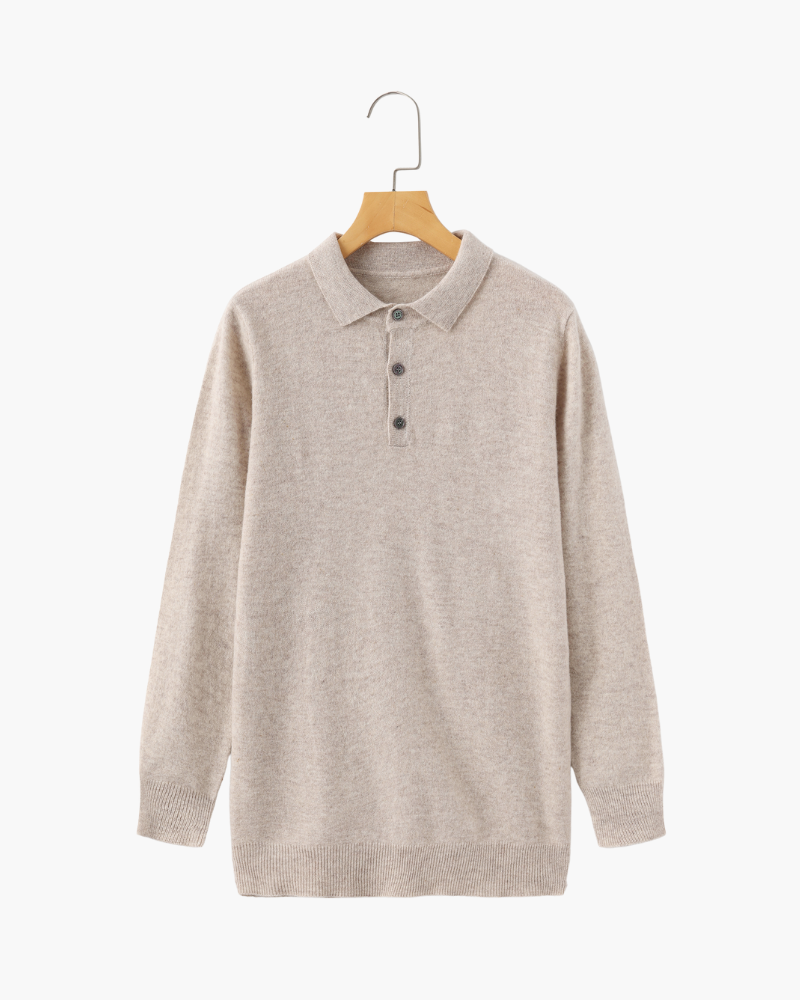 POLO 100% CACHEMIRE