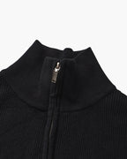 PULL DEMI-ZIP MAILLE RAFFINÉ