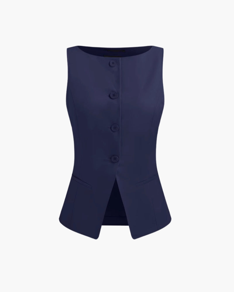 SOLANGE GILET RAFFINÉ