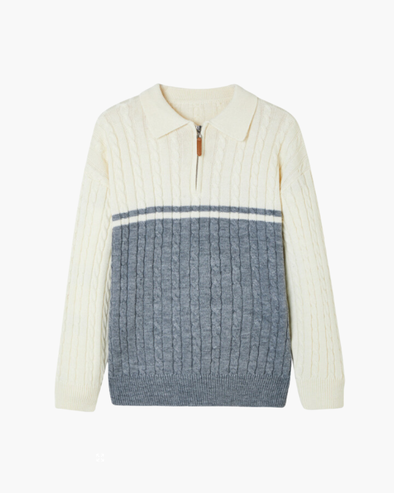 VESTE ZIPPÉE LAINE PREMIUM