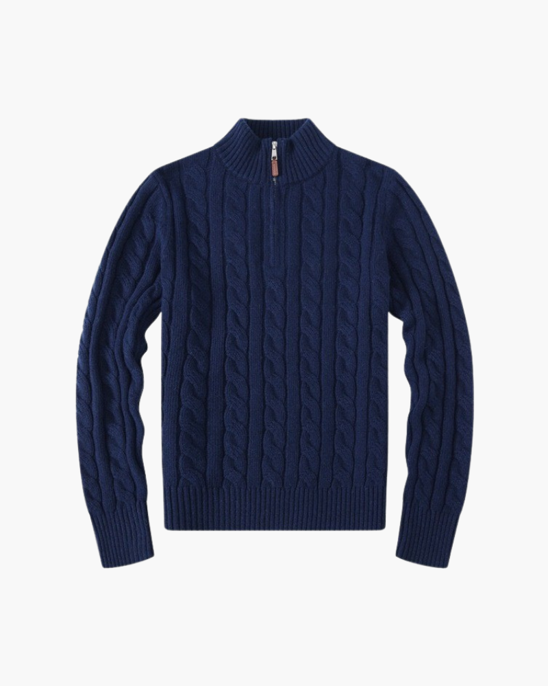 VERBIER PULL DEMI-ZIP