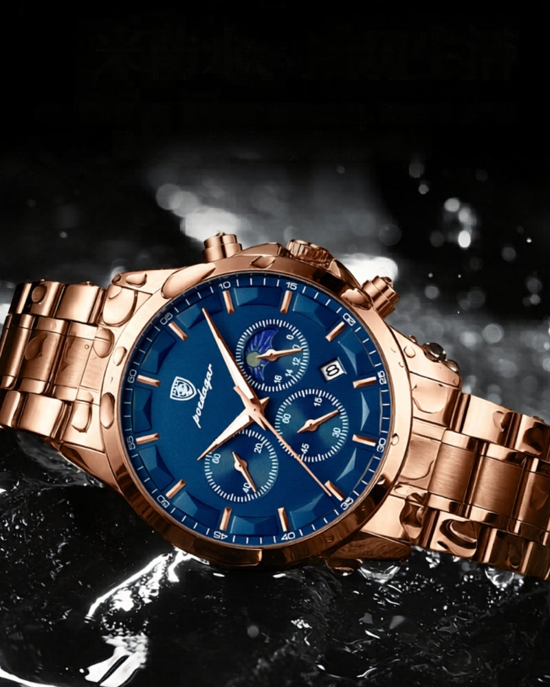 Montre Chronographe Acier Précision