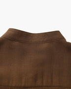 CHEMISE COL MANDARIN COTON