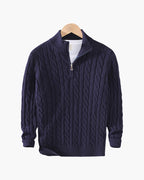 VERBIER PULL DEMI-ZIP HOMME