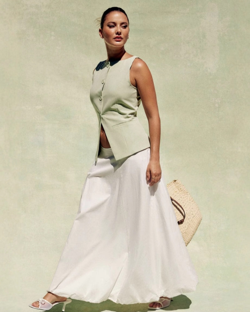 SOLANGE GILET RAFFINÉ