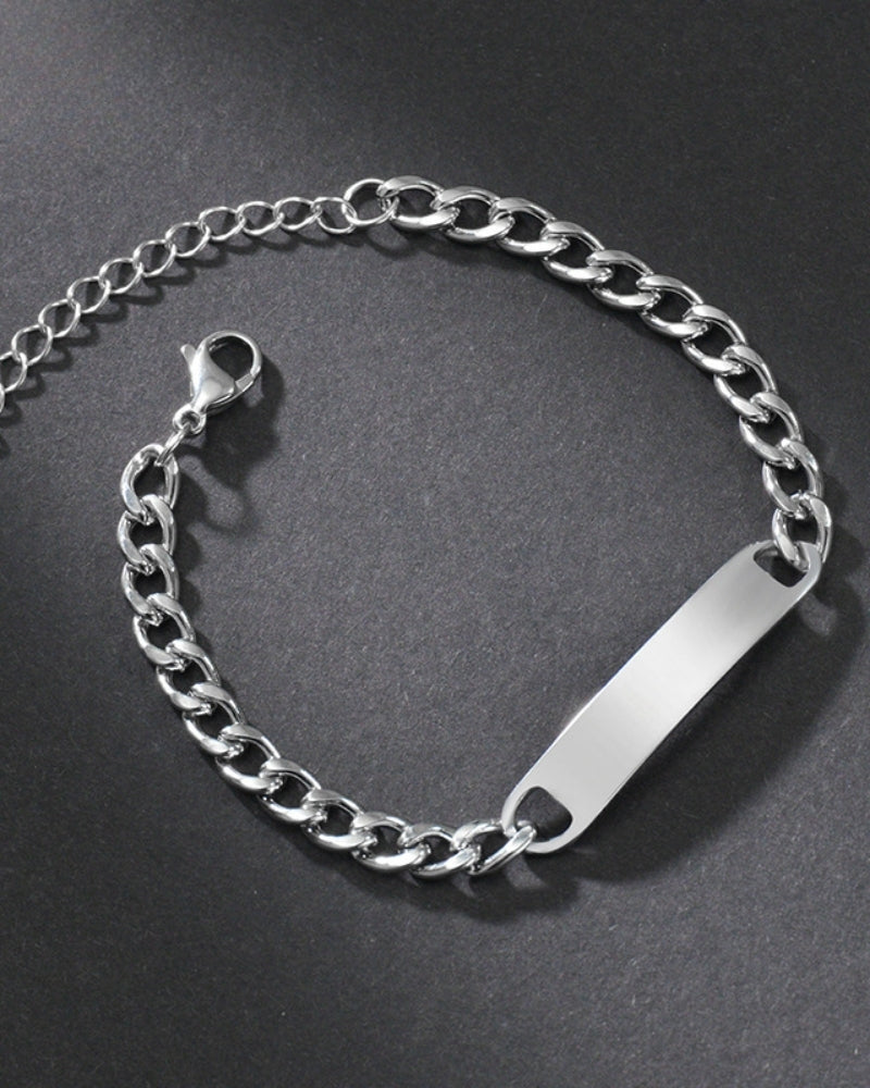 SIGNATURE BRACELET CHAÎNE