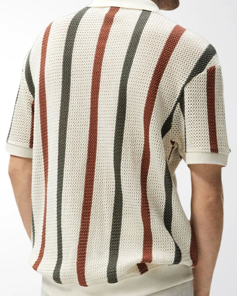 POLO RAYÉ TRICOT RESORT
