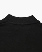 PULL COL MONTANT CÔTELÉ