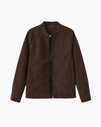 ESTATE VESTE DAIM CUIR