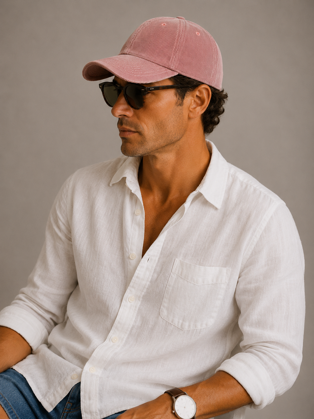 CASQUETTE VELOURS CÔTELÉ