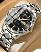Montre Acier Bicolore Classique