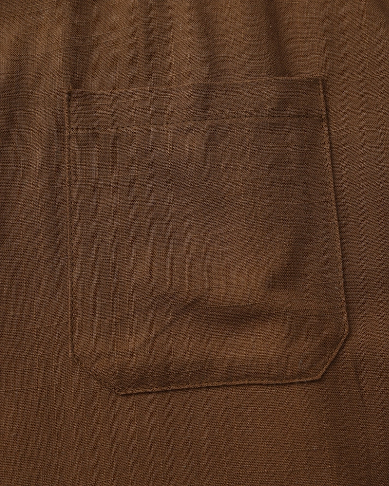CHEMISE COL MANDARIN COTON