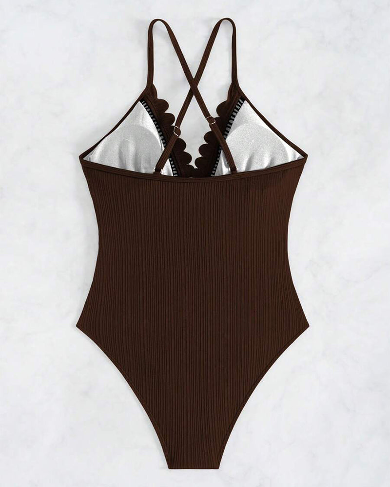 CREUX MAILLOT UNE PIÈCE SEXY