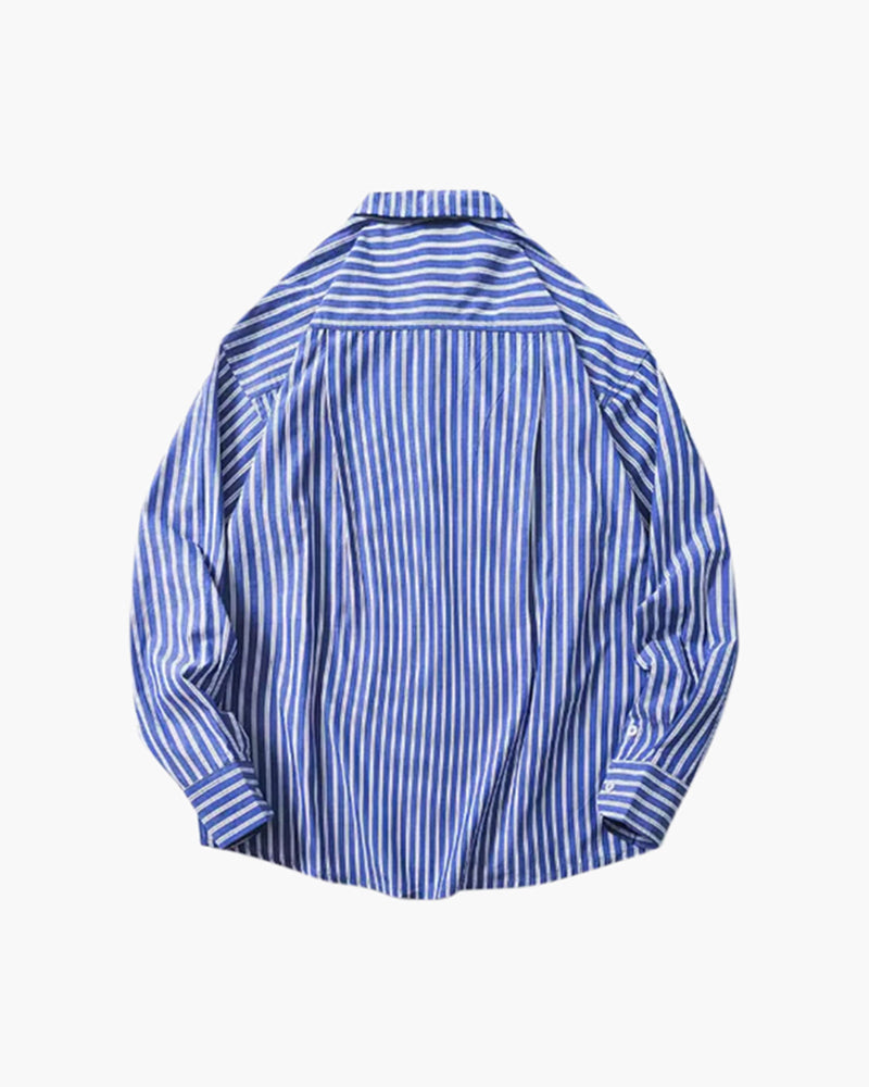 CHEMISE RAYÉE OVERSIZE