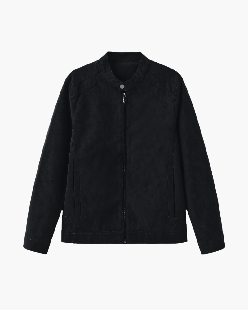 ESTATE VESTE DAIM CUIR