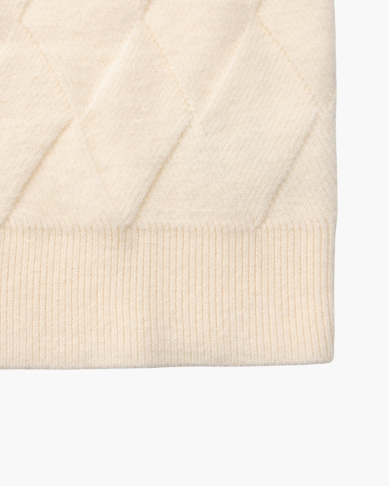 PULL COL ROND LOSANGES
