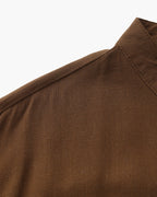 CHEMISE COL MANDARIN COTON