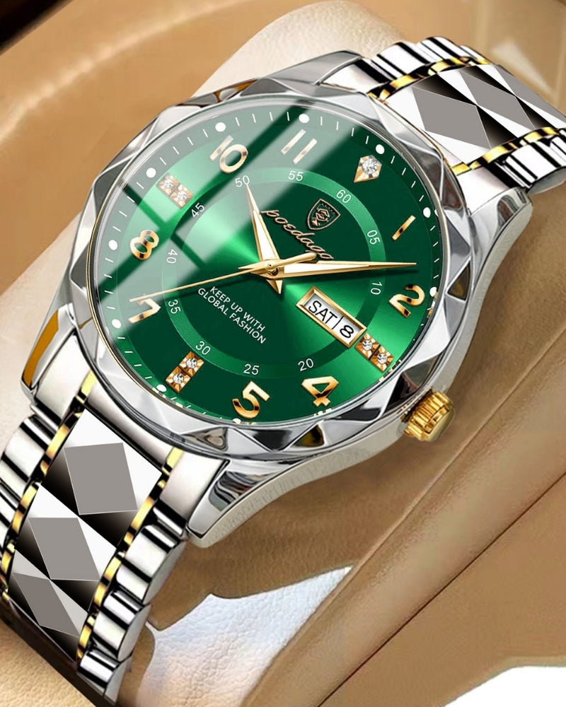 Montre Acier Bicolore Classique