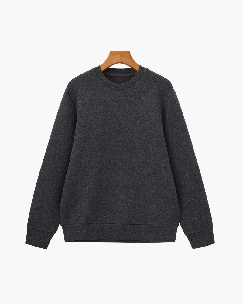 SWEATSHIRT COL ROND MODAL