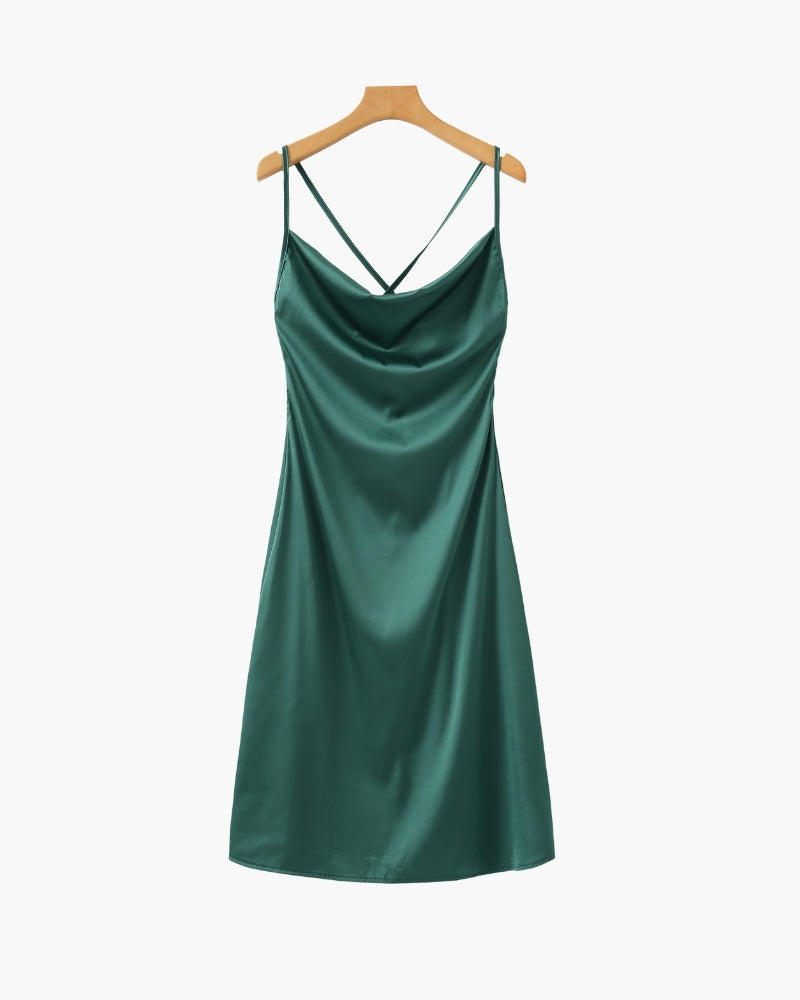 CHÂTEAU ROBE NUISETTE SOIE