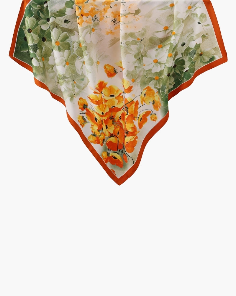 CHÂTEAU FOULARD IMPRESSIONNISTE