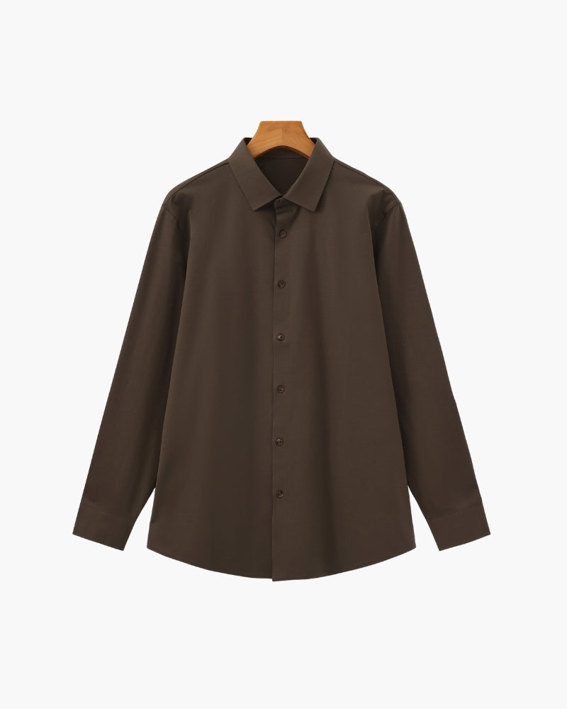 CHEMISE COTON FLEX TAILLÉE