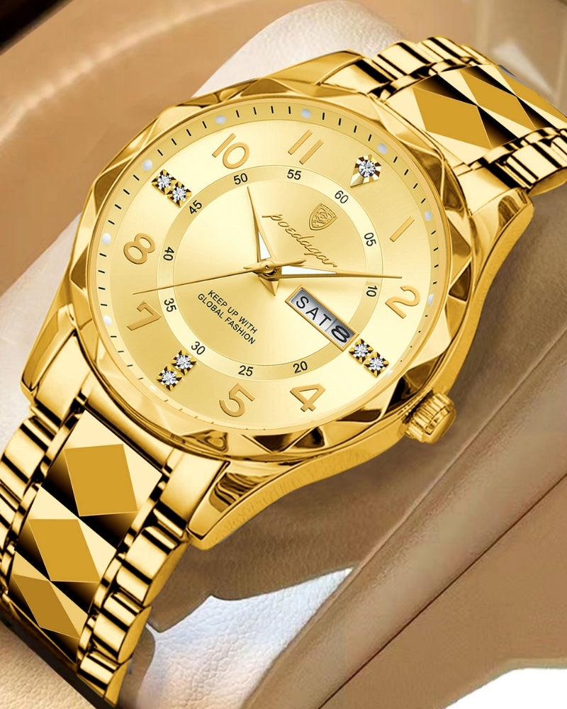 Montre Acier Bicolore Classique