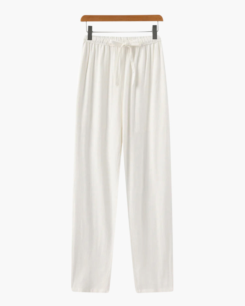 MARRAKECH PANTALON LIN SLIM
