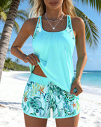 OCÉAN TANKINI IMPRIMÉ FENDU