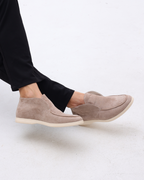 MOCASSINS DAIM HAUTEUR