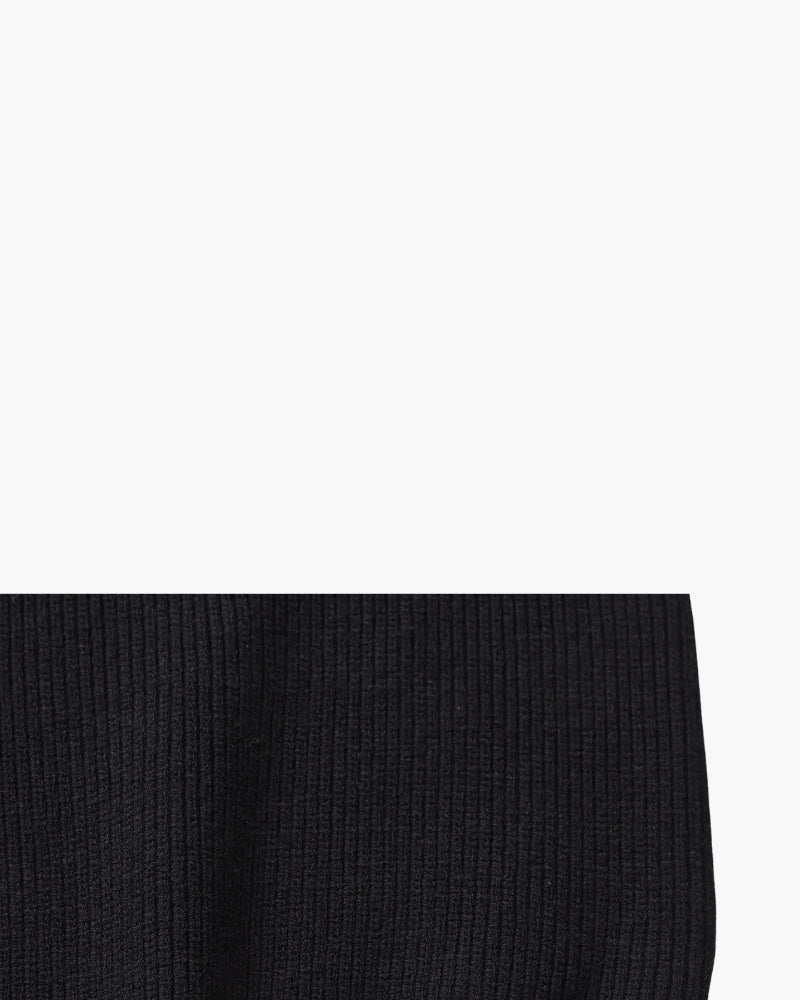 PULL DEMI-ZIP MAILLE RAFFINÉ