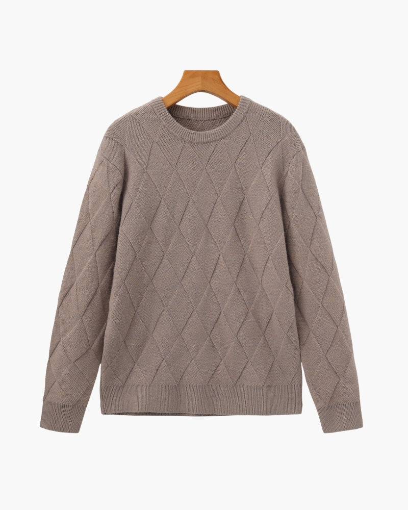 PULL COL ROND LOSANGES