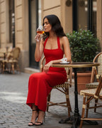 NOÉMIE ROBE MAXI DOS NU