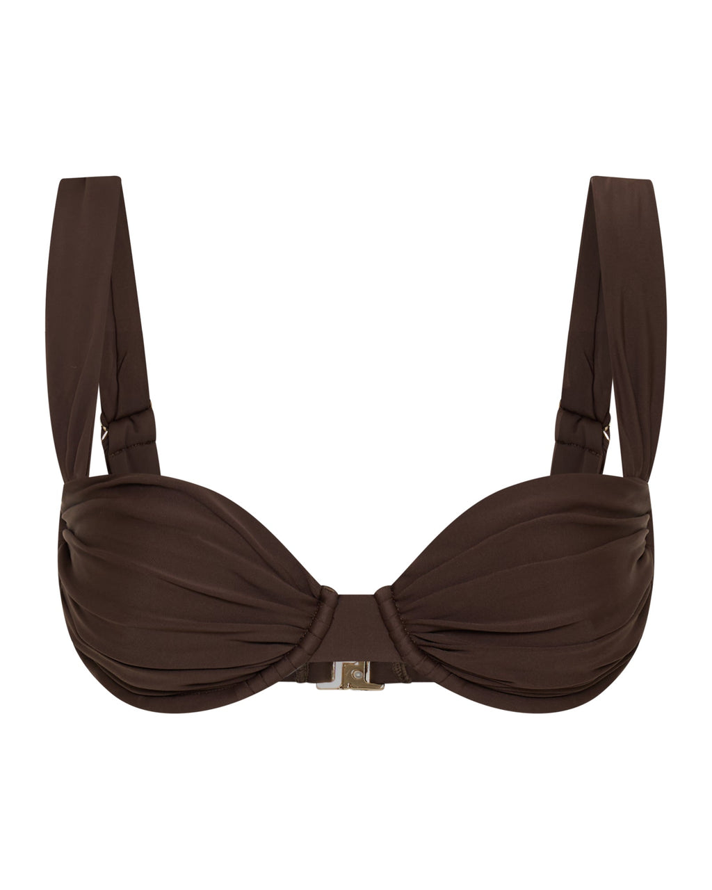 Haut de Bikini Rhodes - Chocolat