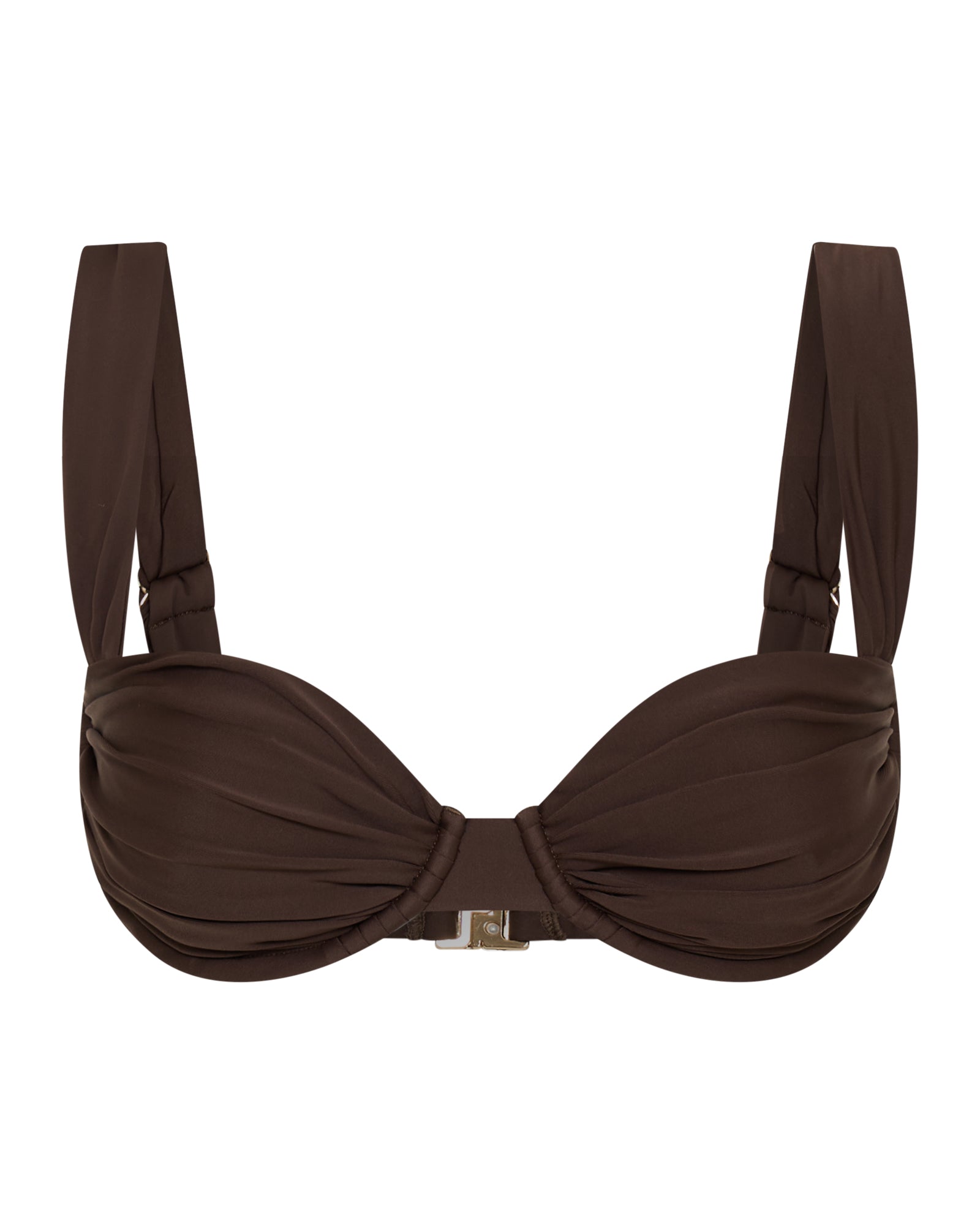 Haut de Bikini Rhodes - Chocolat