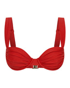 Haut de Bikini Rhodes - Rouge