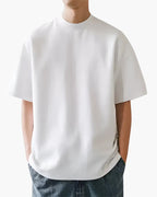 T-SHIRT UNI RAFFINÉ