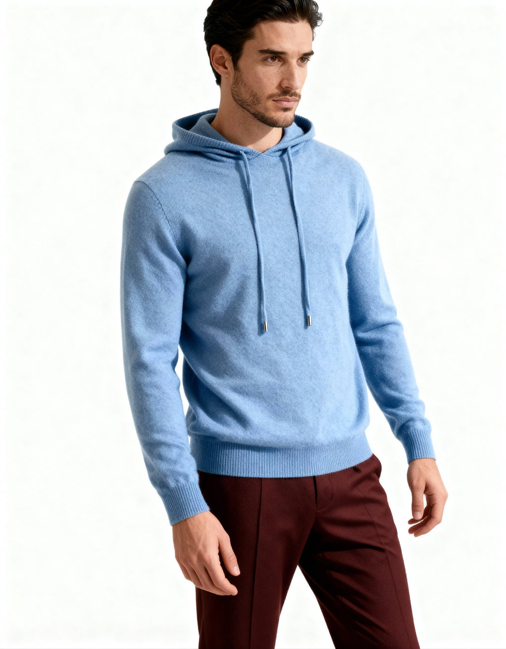 HOODIE 100% CACHEMIRE