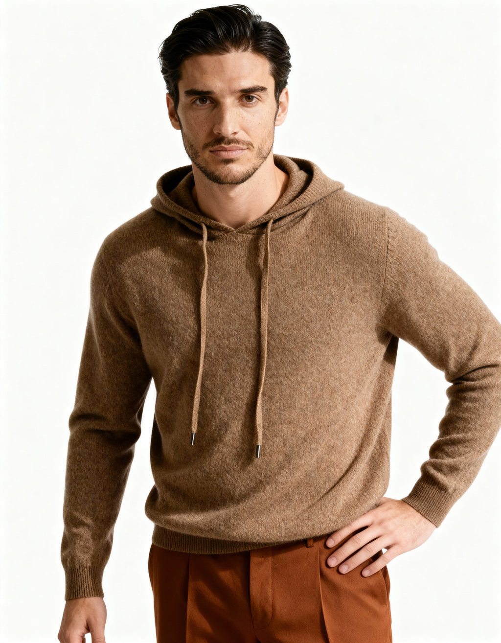 HOODIE 100% CACHEMIRE