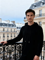 HOODIE 100% CACHEMIRE