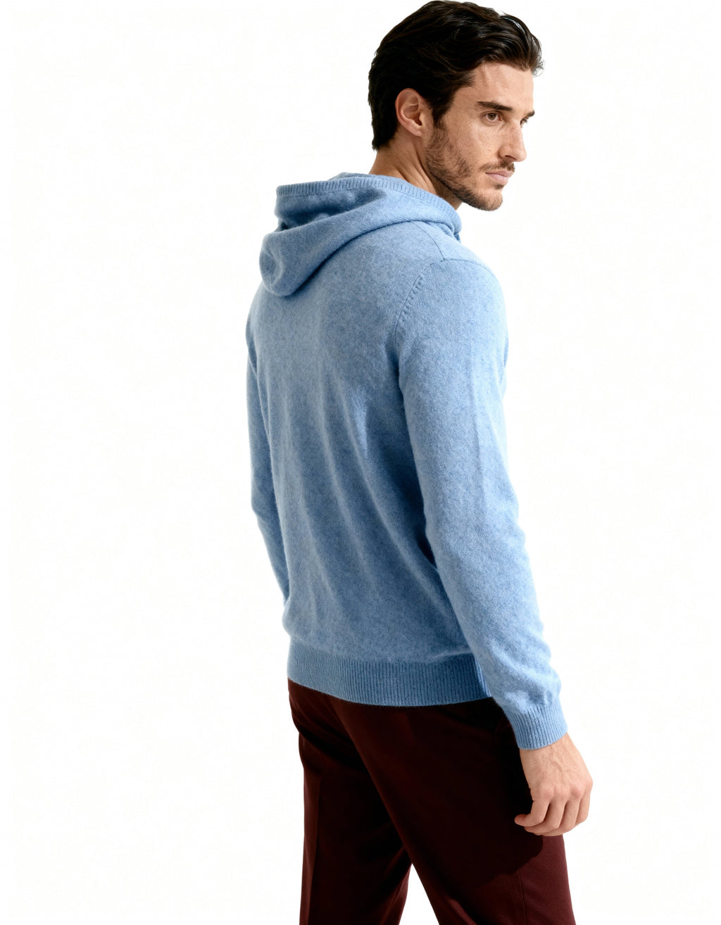 HOODIE 100% CACHEMIRE