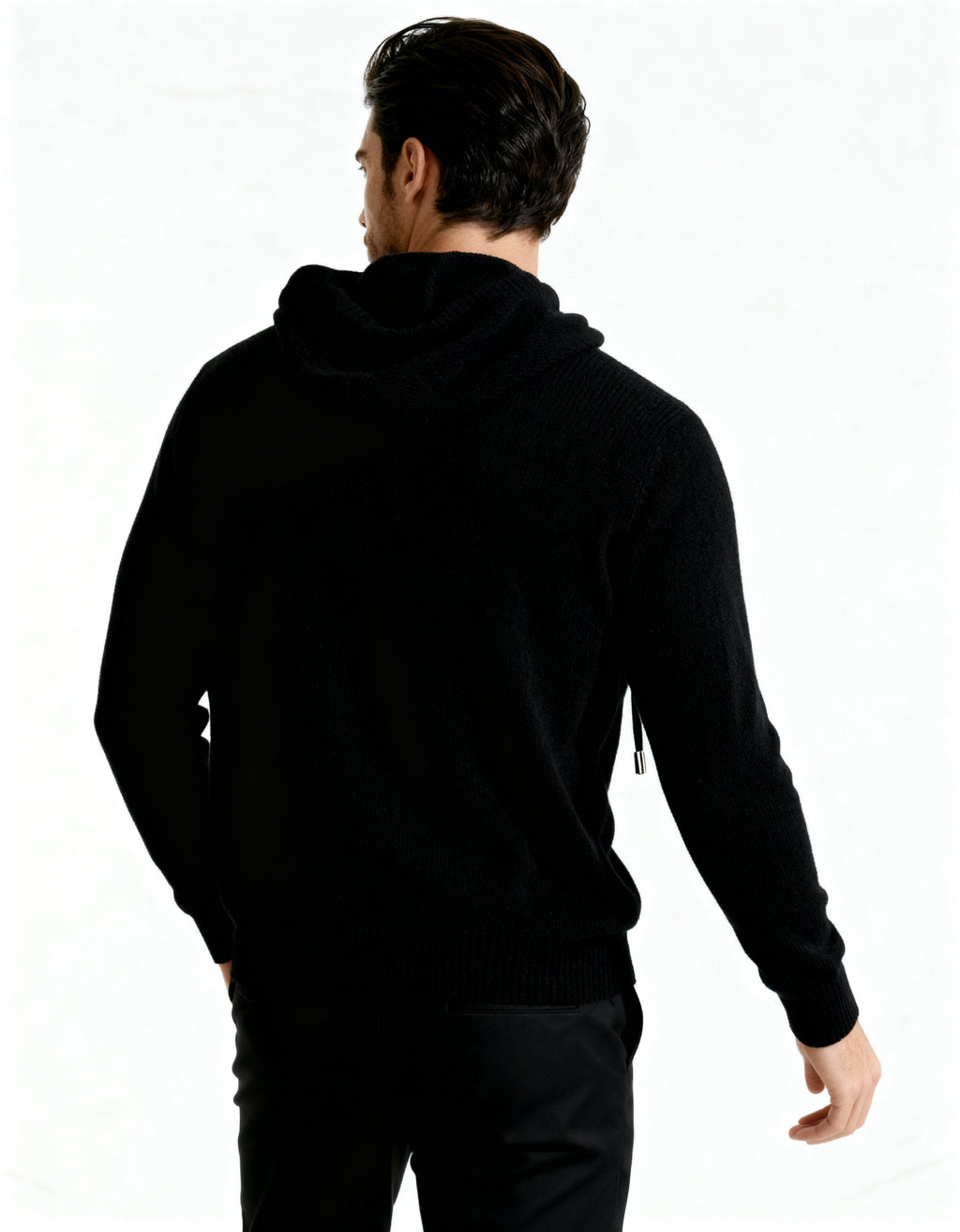 HOODIE 100% CACHEMIRE