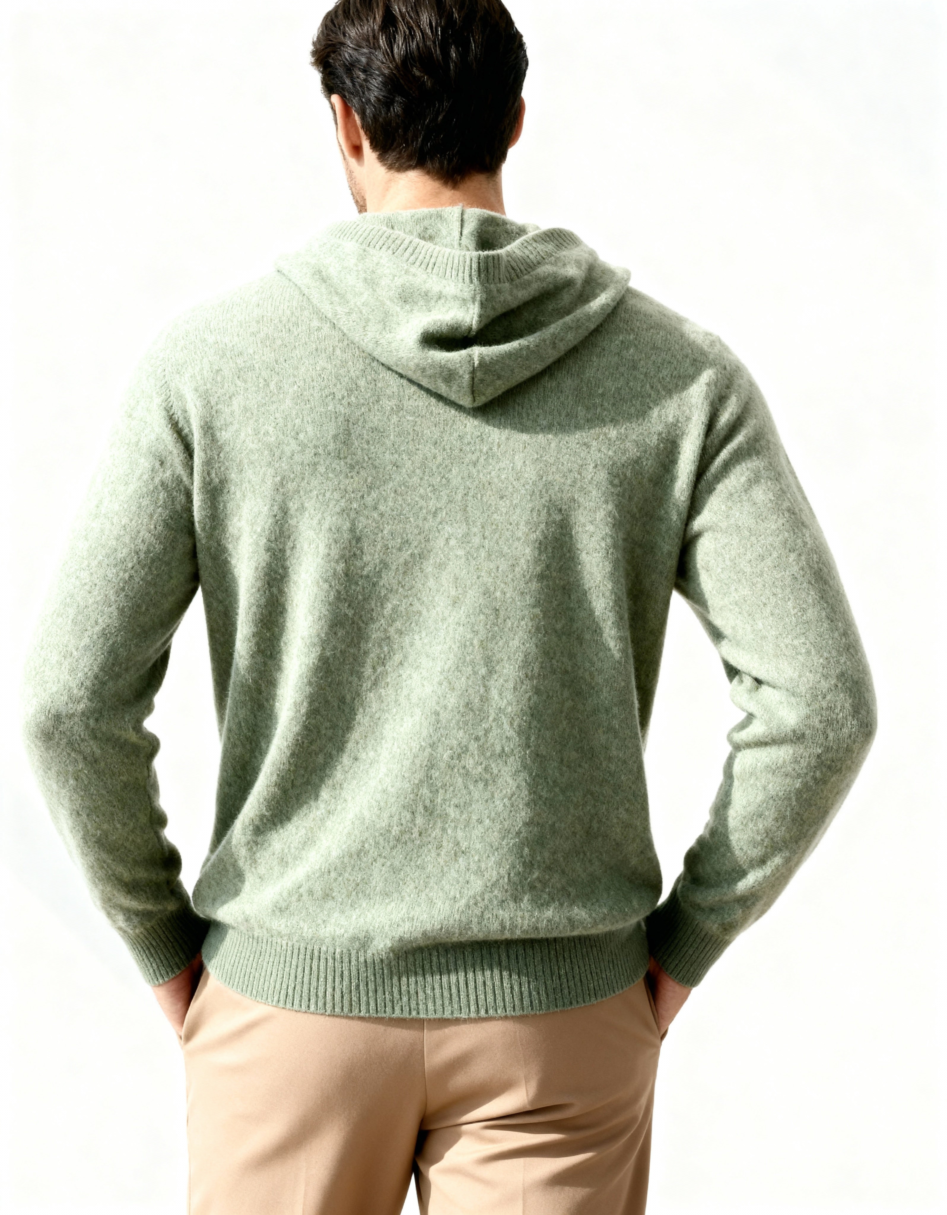 HOODIE 100% CACHEMIRE