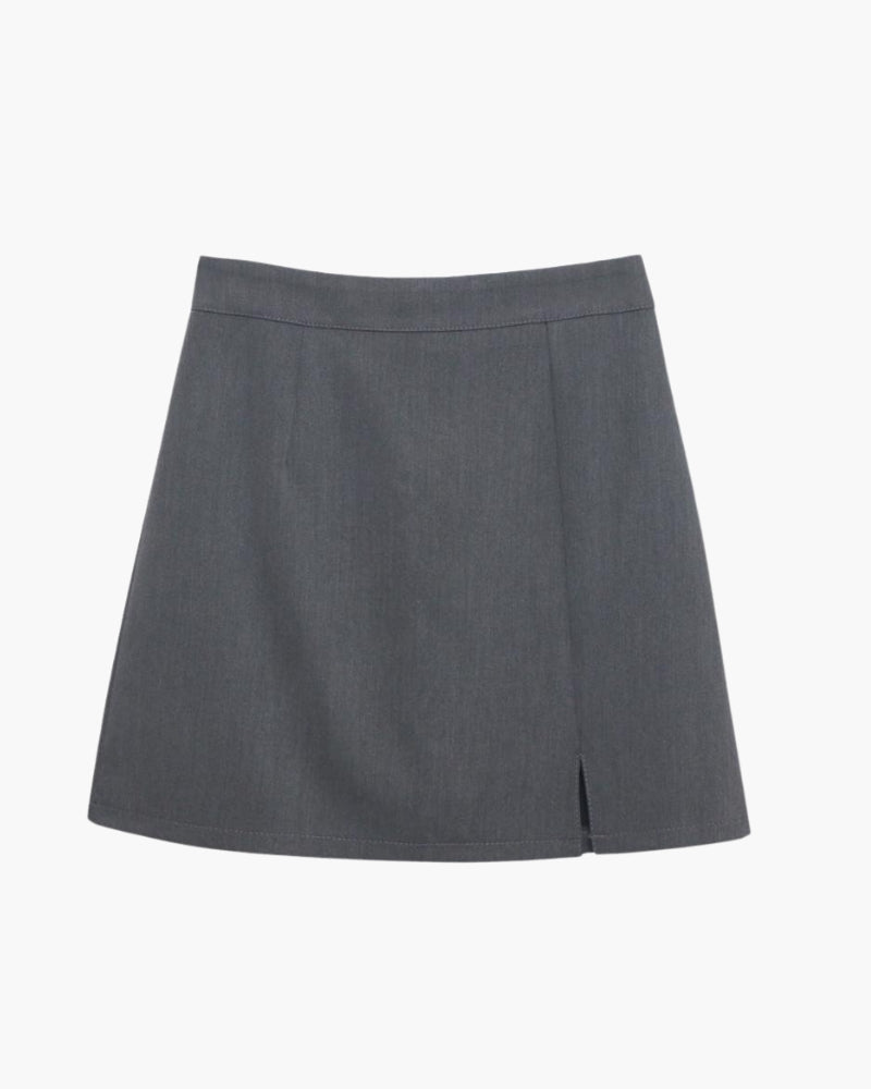 OXFORD JUPE DROITE