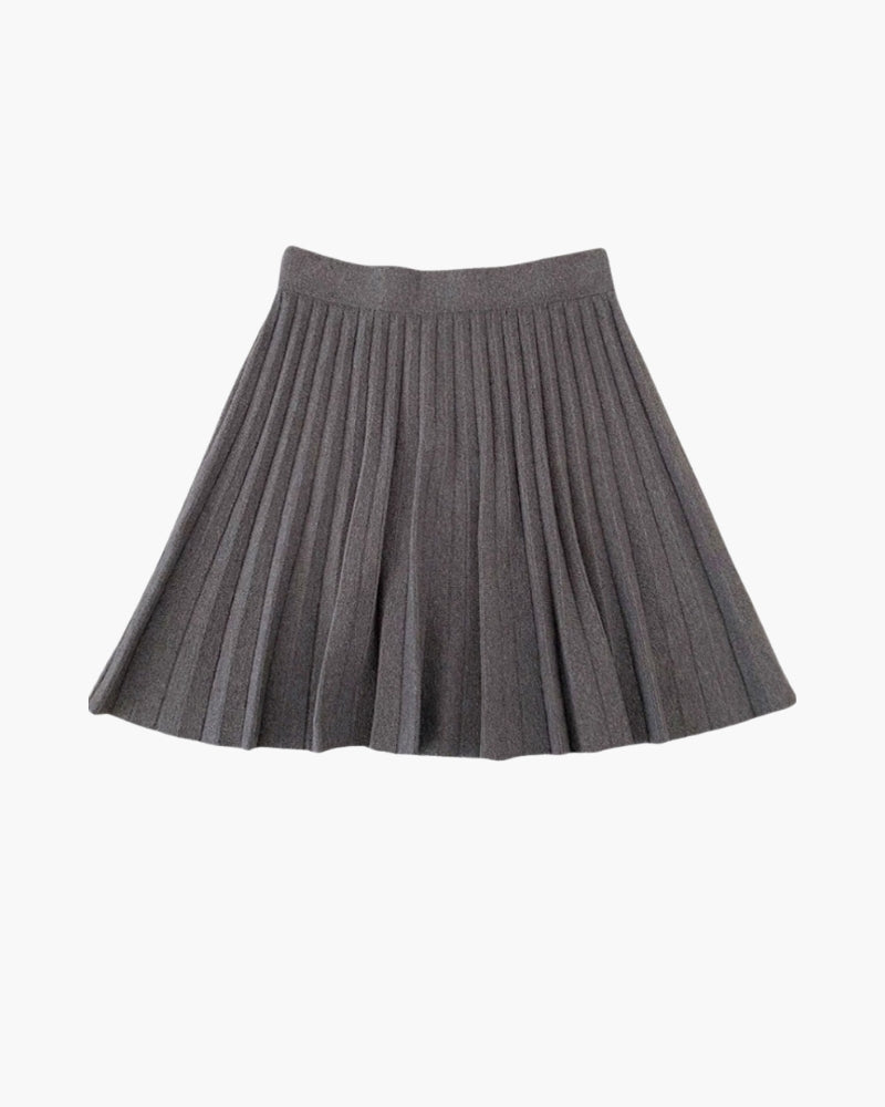 OXFORD JUPE LAINE PLISSÉE