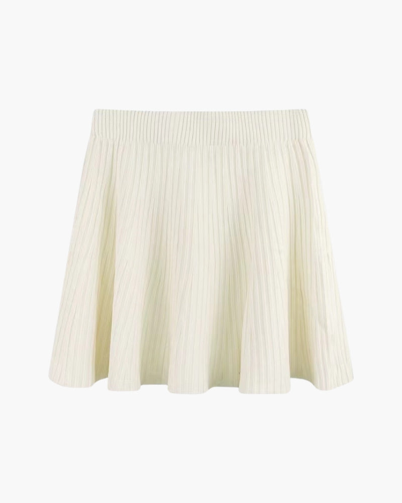 OXFORD JUPE LAINE PLISSÉE