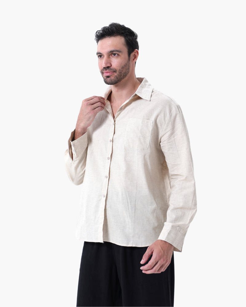 Ensemble Lin Manches Longues Old Money