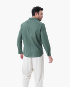 Ensemble Lin Manches Longues Old Money