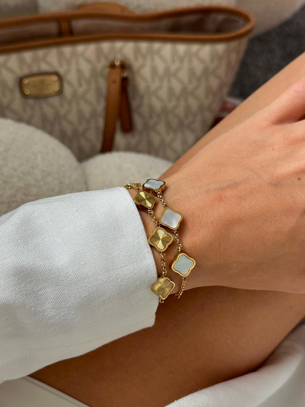 Bracelet Trèfle Style Céline